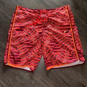 Nike XL lined swim trunks like new